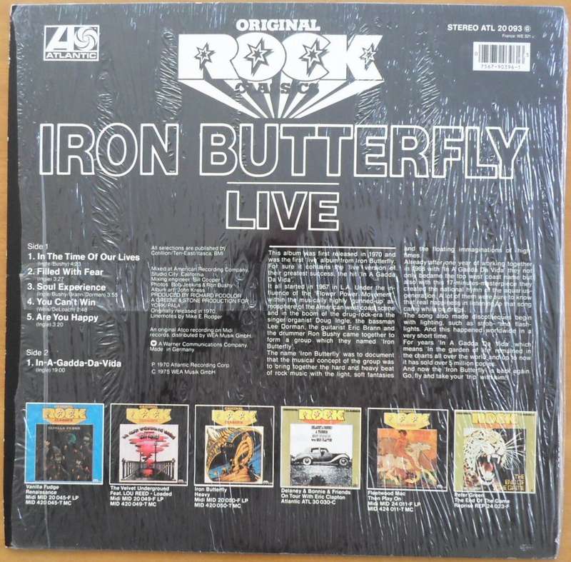 Iron Butterfly - Live