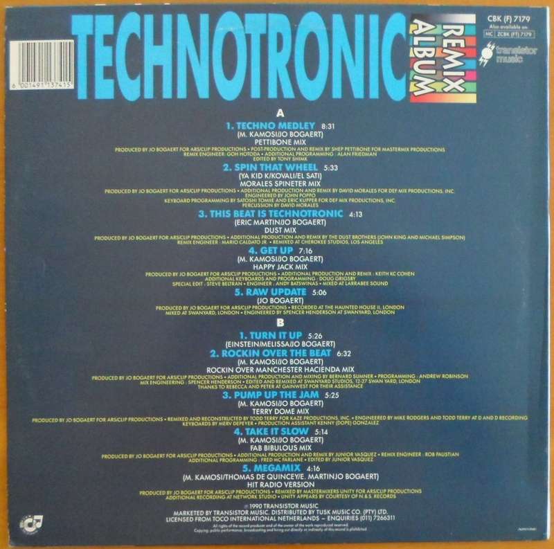 Technotronic - Trip on This (Remix Album)
