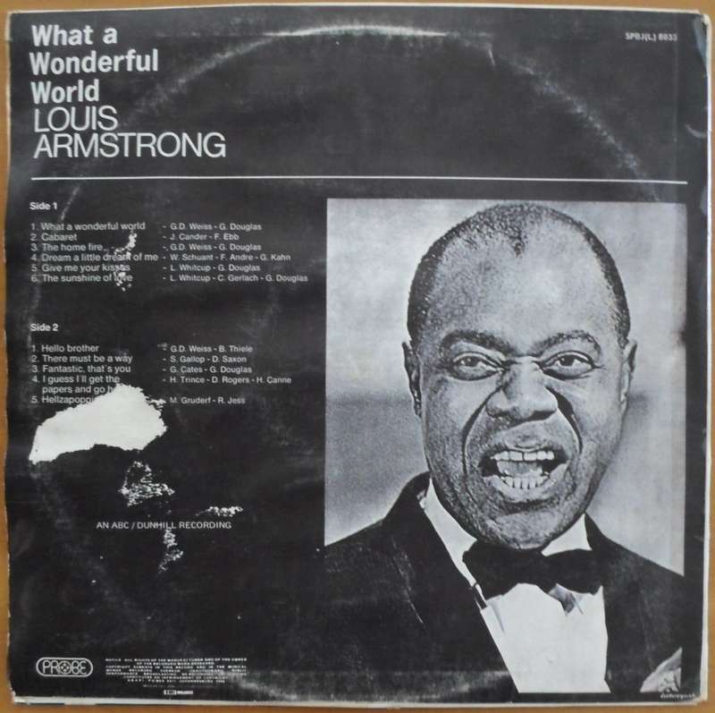Louis Armstrong - What a Wonderful World