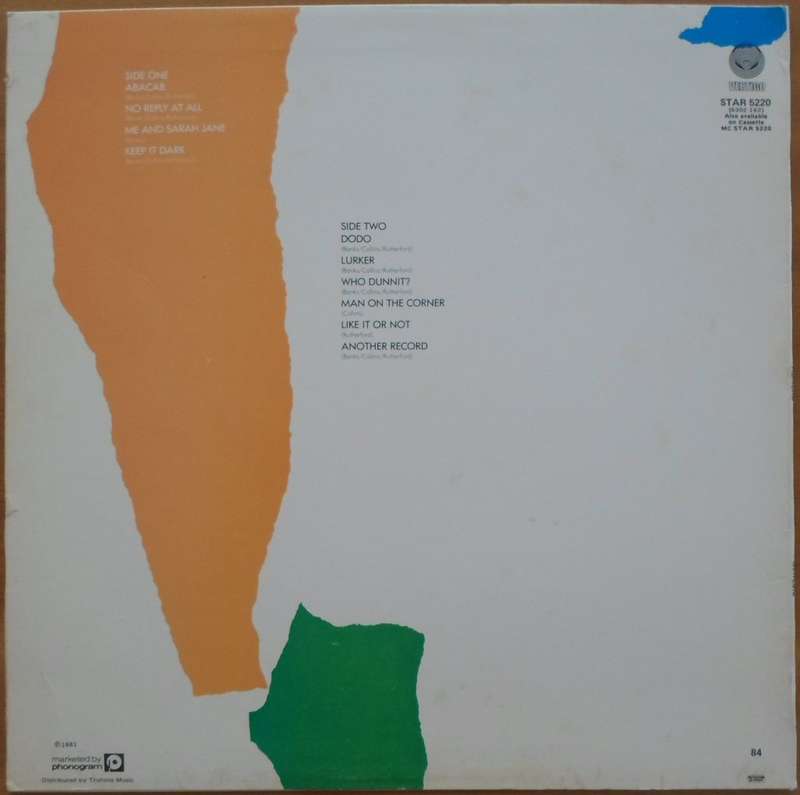 Genesis - Abacab