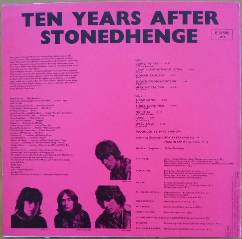 Ten Years After - Stonedhenge