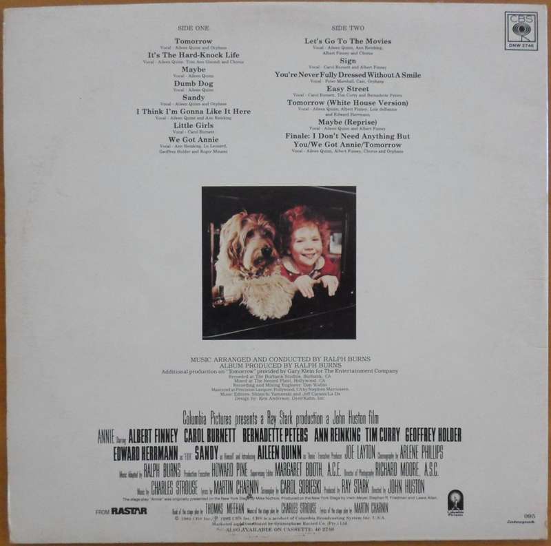 Various Artists - Annie (Original Motion Picture Soundtrack)