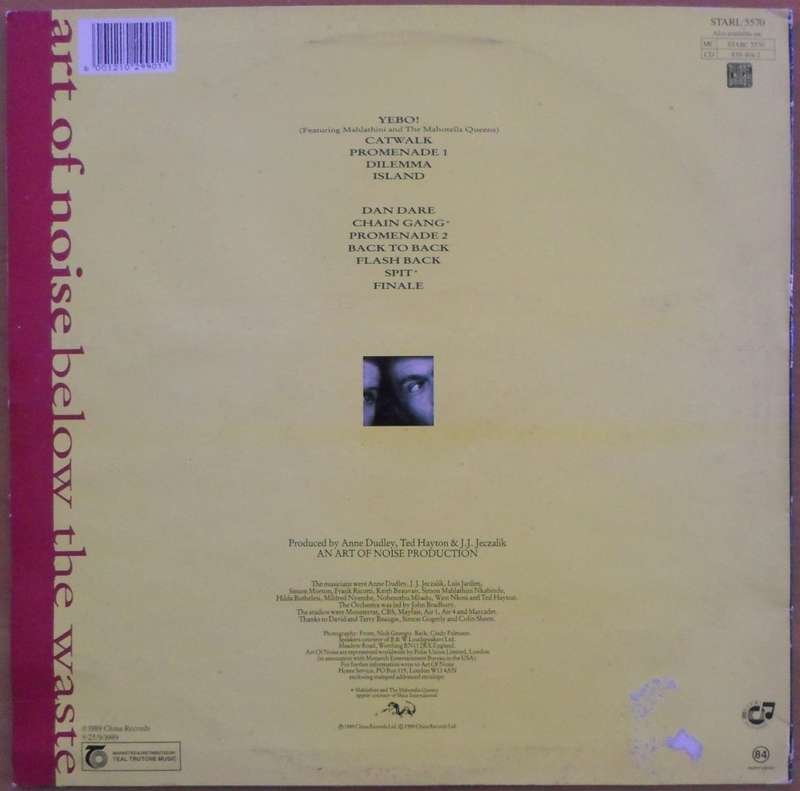 Art of Noise - Below the Waste