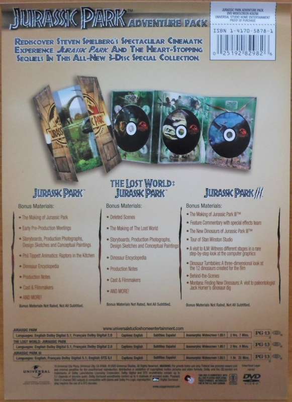 Jurassic Park Adventure Pack: The Franchise Collection