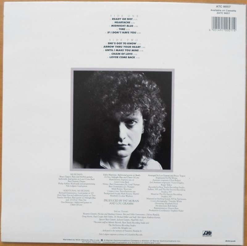 Lou Gramm - Ready or Not