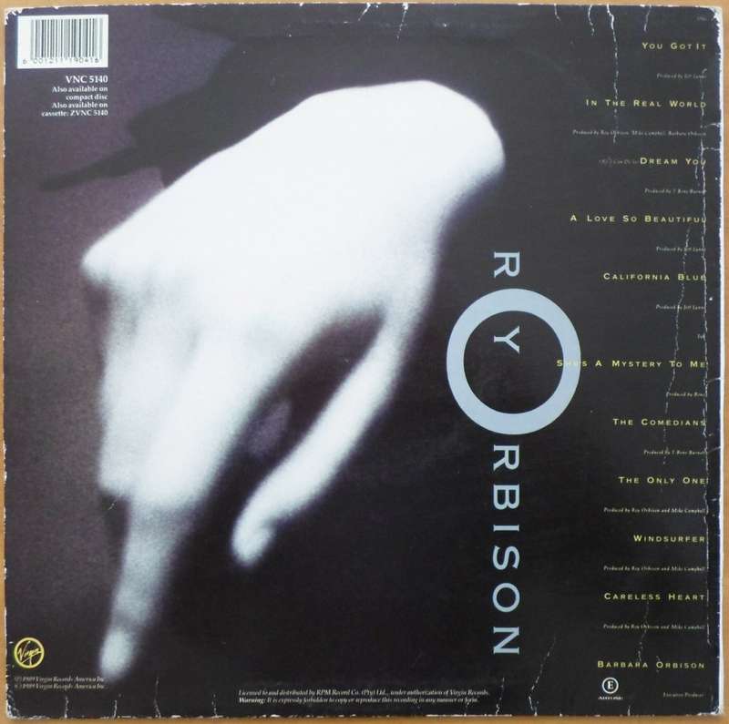 Roy Orbison - Mystery Girl