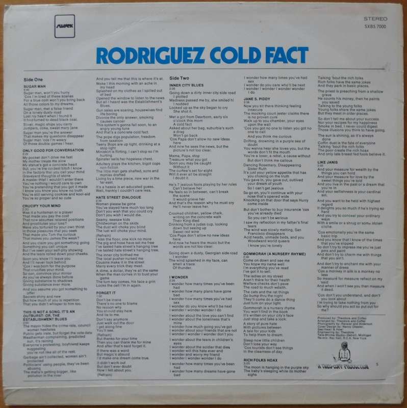 Rodriguez - Cold Fact