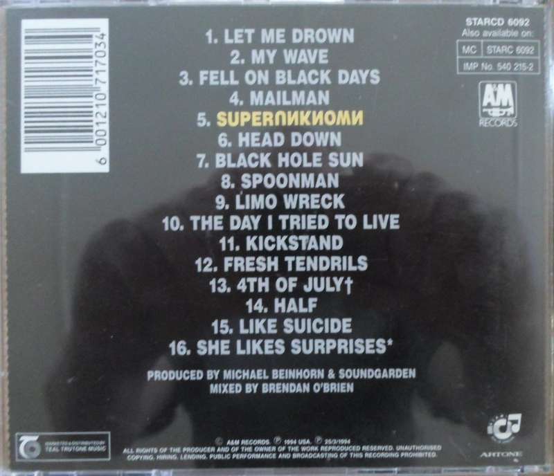 Soundgarden - Superunknown