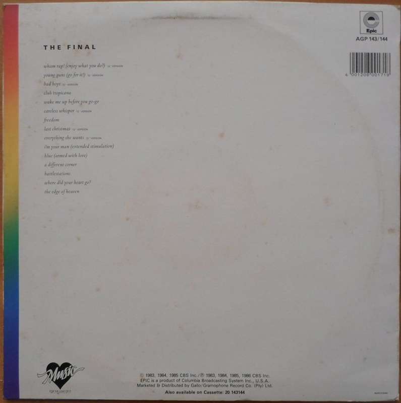 Wham! - The Final