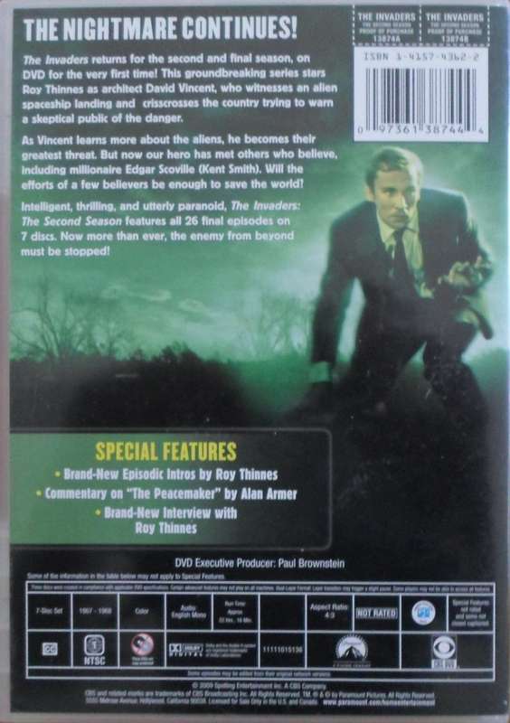 The Invaders - The Second Season