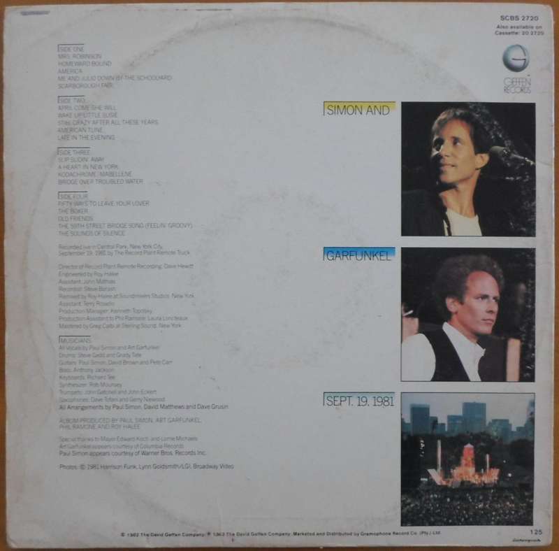 Simon and Garfunkel - The Concert in Central Park