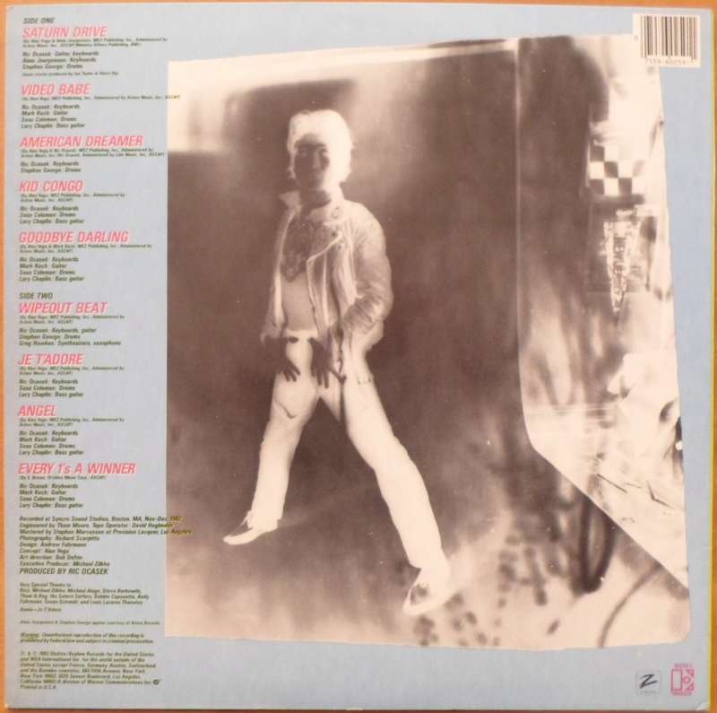 Alan Vega - Saturn Strip