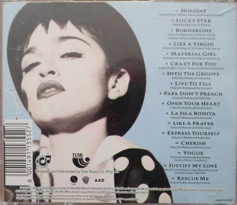 Madonna - The Immaculate Collection
