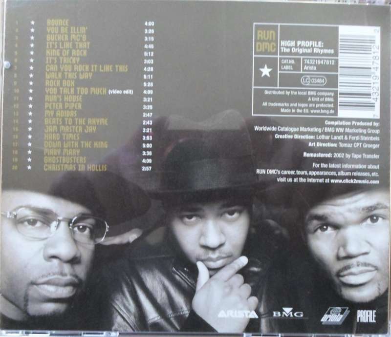 Run DMC - High Profile: The Original Rhymes
