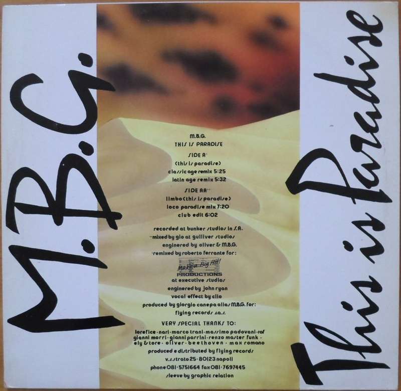 M.B.G. - This is Paradise