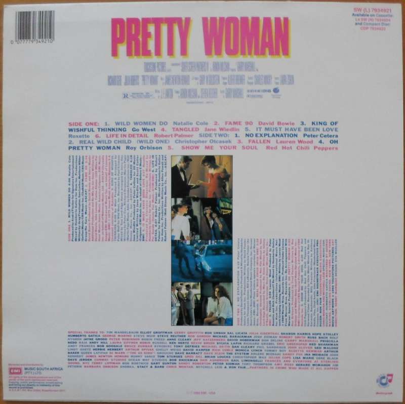 Various Artists - Pretty Woman (Original Motion Picture Soundtrack)