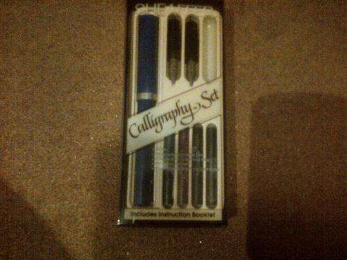 SHEAFFER CALLIGRAPHY PEN SET