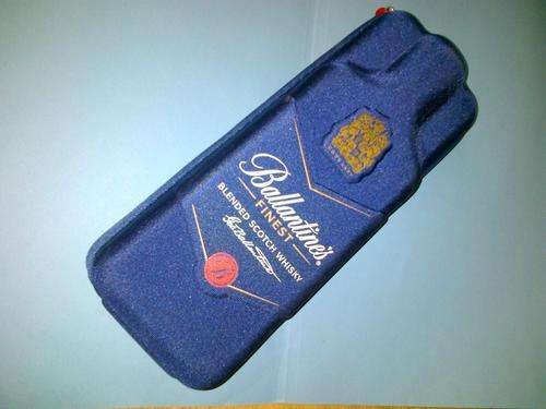 BALLENTINES WHISKEY BOTTLE COVER