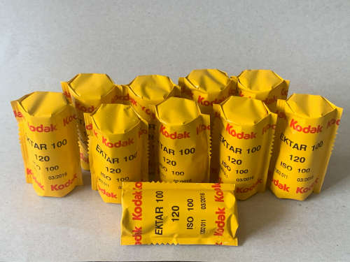 Kodak Ektar 100 Colour Film (10 Rolls) 120 Format C41 Process (Expired)