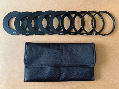 Cokin P Filters - Fits All Lens Screw Sizes Up to 82mm - Set of 15 + 3 Graded + 2 Holders