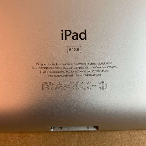 64GB iPad (3rd generation) with Retina Display + Wi-Fi + Cellular - Model A1430