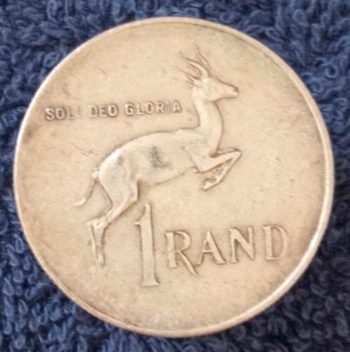 1966 SILVER R1 Coin - 12gm SILVER 80%