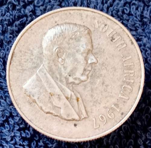Silver R1 COIN 1967 80 % SILVER 12 gm
