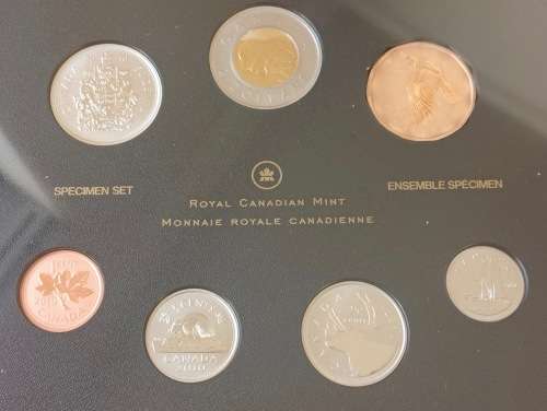 Royal Canadian Mint 2010 Specimen Coinage Set - Northern Harrier the only Hawk in Canada