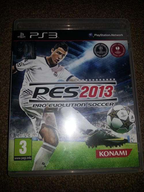 PS3 Pro Evolution Soccer 2013 Plus Free FIFA 08