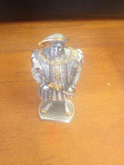 An amazing solid heavy sculpture figure of King Henry VIII by Veronese
