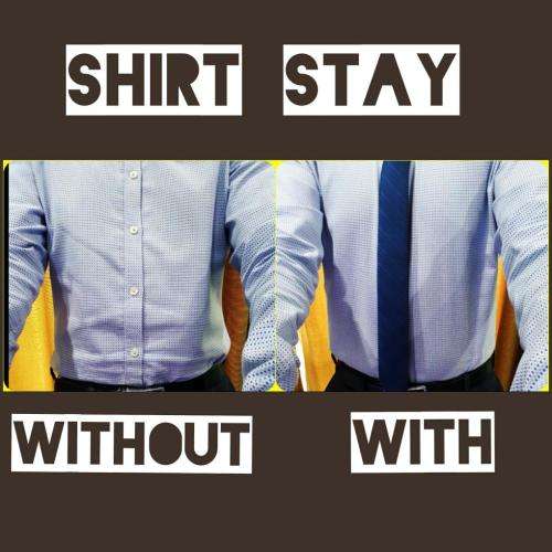 Look Sharp with Shirt Stay