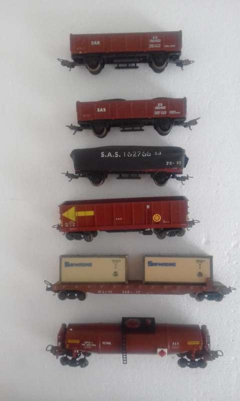 6 Lima SAR wagons