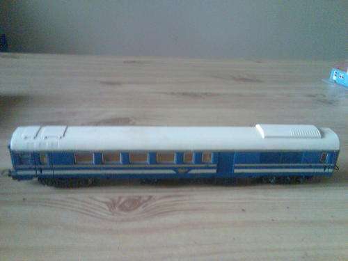 Blue train composite coach