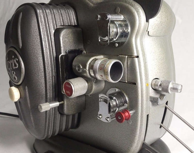 Rare Vintage Noris 8 Synchro Super Movie Cine Film Projector: Stunning 50's Retro Decorator's Piece