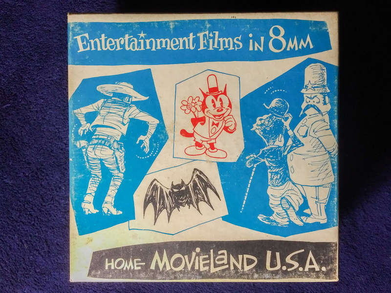 Vintage 8 mm Black & White Movies