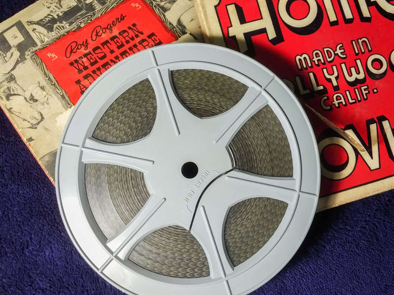 Vintage 8 mm Black & White Movies