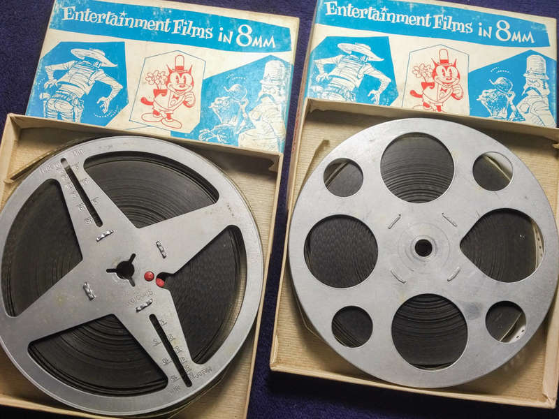 Vintage 8 mm Black & White Movies