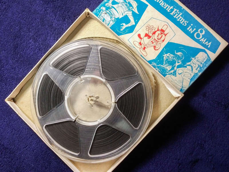 Vintage 8 mm Black & White Movies