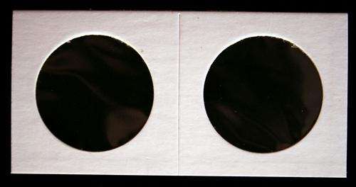 CARDBOARD COIN FLIPS 2.5x2.5s -44mm Crown Size(PVC Free)