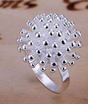 Beautiful silver flower ring, FREE COURIER SHIPPING - local stock hot selling!!