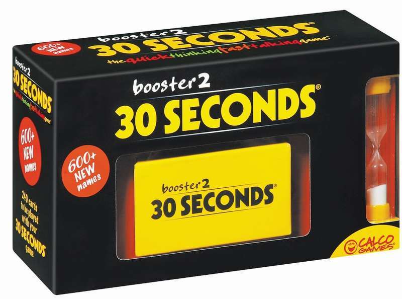 30 Seconds - Family Board Game PLUS 30 Seconds Booster Pack - The Quick Thinking Fast Talking Game
