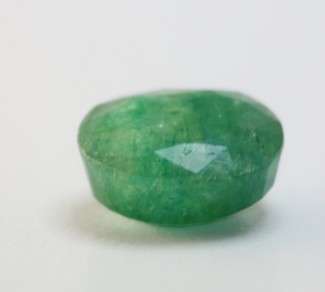 Mgl certified oval mixed cut Natural emerald 5.89 Carat ev: R13540