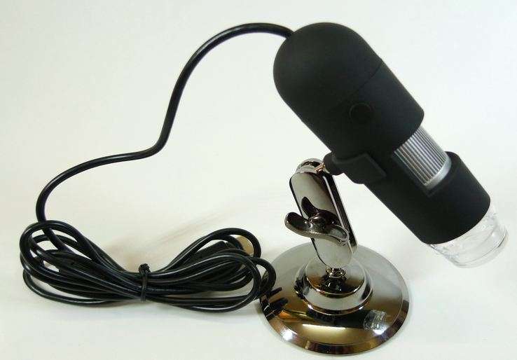 usb microscope demo model 20 x - 200 x with camera build in