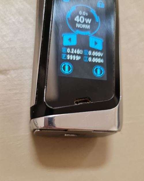 smok morph 219 kit  2 batteries  orginal box