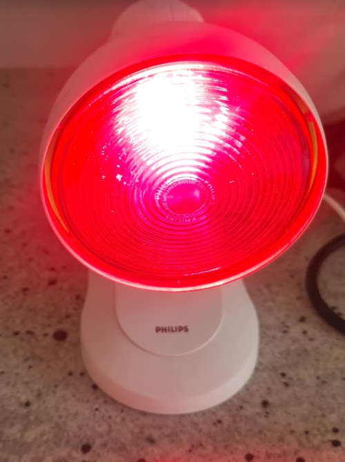 Infrared Phillips light for sore muscles etc