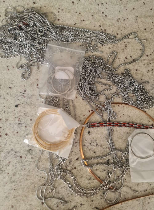 silver jewelry