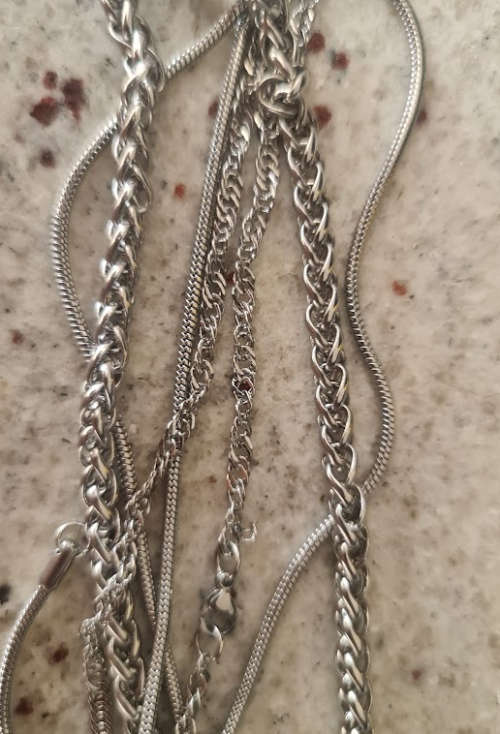 silver jewelry