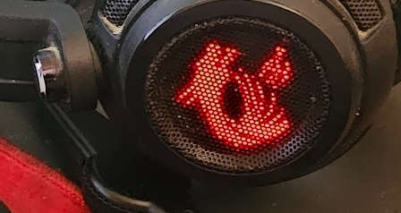 MSI Redragon headphones with microphone usb gaming headset