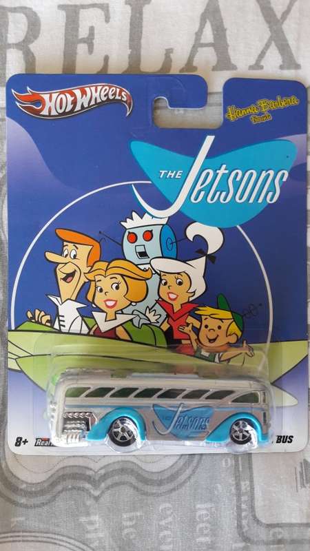 HOT WHEELS SURFIN' SCHOOL BUS THE JETSONS
