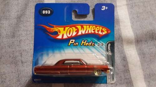 Hot Wheels Pin Hedz 1964 Chevy Impala 2004